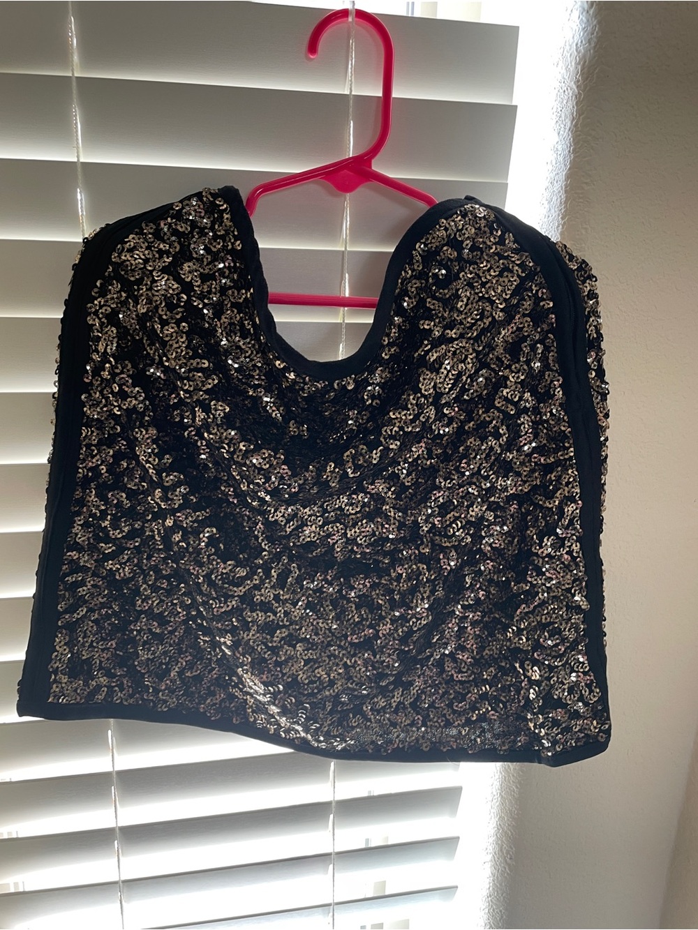 NWT Black Sequin little girl 10years Skirt